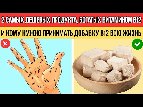 Видео: Два Самых Дешёвых Источника Витамина B12 — Получай Суточную Норму Без Добавок!