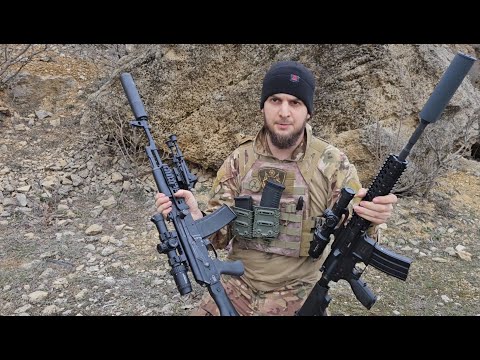 Видео: М4 (AR-15) vs. АК-101 5,56×45 | Сравнение кучности, часть 1