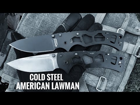 Видео: Cold Steel American Lawman 2008-2009 с чего всё начиналось
