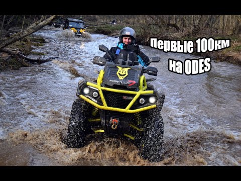 Видео: 15.04.23 / Страусиная ферма / Первые 100 км на ODES