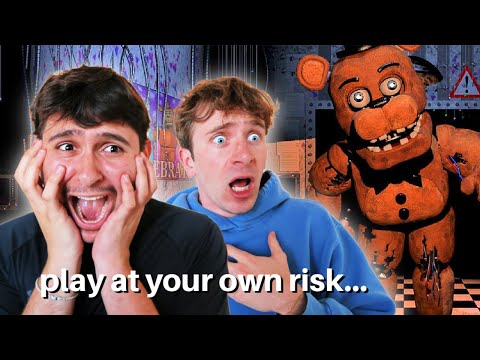 Видео: Впервые играю в Five Nights at Freddys.. при участии Stinky Asher