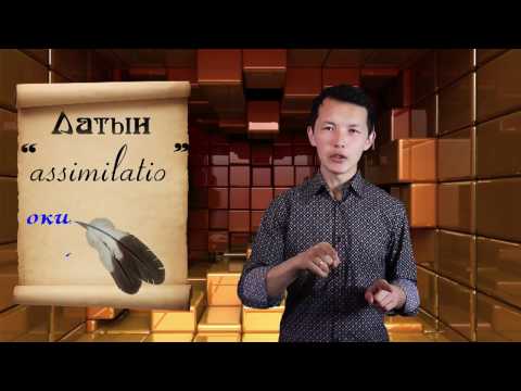 Видео: Кыргыз тили_6-сабак_Ассимиляция же унсуздордун окшошуусу