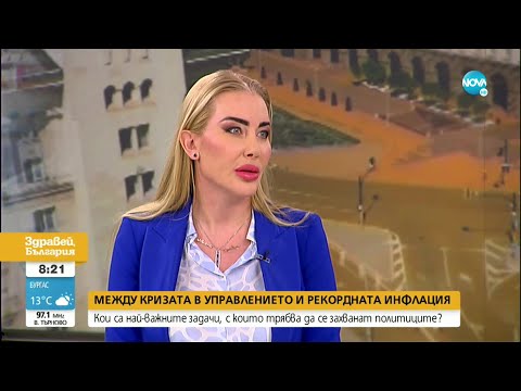 Видео: Кои са най-важните задачи, с които трябва да се захванат политиците - Здравей, България (27.10.2022)