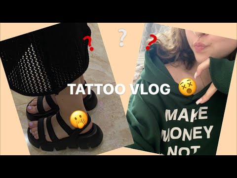Видео: TATTOO VLOG в 17 лет | Как отреагировала семья?