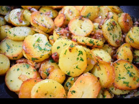 Видео: ЖАРЕНАЯ КАРТОШКА ПО НЕМЕЦКИ,НЕМЕЦКИЙ ОГУРЕЧНЫЙ САЛАТ!