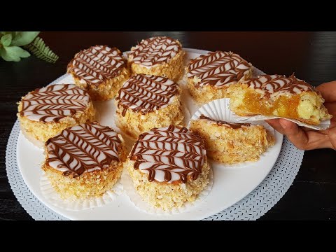 Видео: Возьмите 2 яблока 🍎 и приготовьте этот десерт за 5 минут! Вы будете поражены! Супер вкусно. Легкие