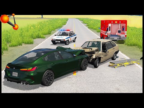 Видео: ВАЗ В ЛОБ ИНОМАРКЕ! Кто ВЫЖИВЕТ? - BeamNg Drive