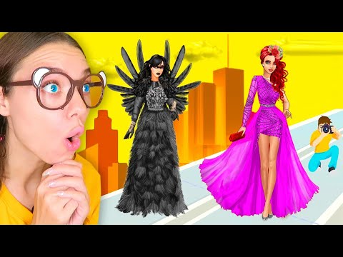 Видео: ЭВОЛЮЦИЯ СУПЕР-ОДЕЖДЫ, МОДНЫЙ ФЭШН БАТЛ КРАСОТЫ! МАКСИМАЛЬНЫЙ УРОВЕНЬ!!! | Fashion Battle