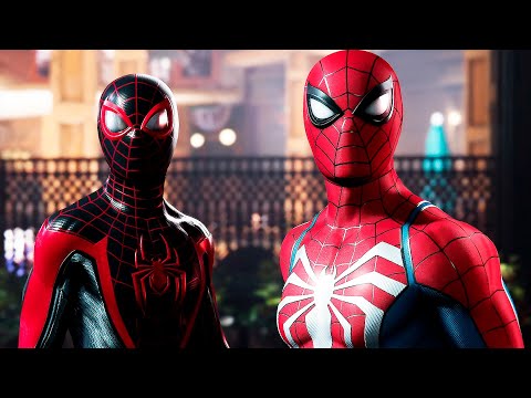 Видео: Marvel’s Spider-Man 2 — Русский трейлер игры (Субтитры, 4К, 2023)