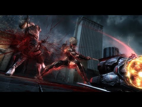 Видео: РУБЛЮ НА МЯСО В METAL GEAR RISING №2