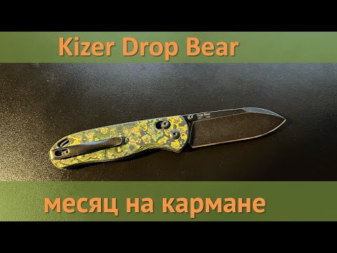 Видео: Kizer Drop Bear обзор после месяца на кармане, подробный обзор