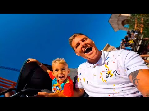 Видео: ДАНЯ УГОВОРИЛ МЕНЯ НА САМЫЙ СТРАШНЫЙ АТРАКЦИОН В ЭТОМ ПАРКЕ 🤯