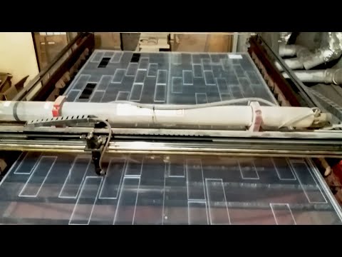 Видео: Шаблон для Клинкерных кирпичей на лазерной резке