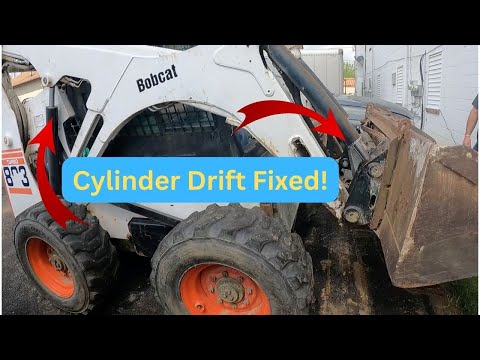 Видео: Смещение цилиндра Bobcat ИСПРАВЛЕНО!