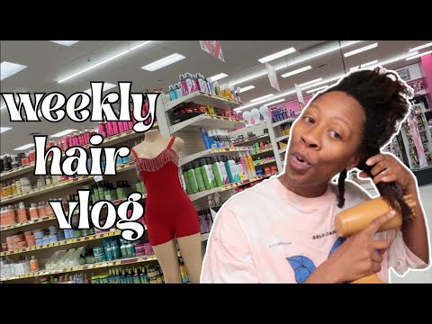 Видео: Еженедельный блог о волосах: диффузор для мытья волос, поход в магазин косметики и неудачная завивка