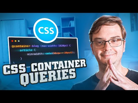 Видео: CSS container queries это огонь 🔥