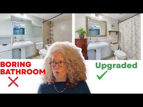 Видео: 7 простых изменений, которые преобразят любую ванную комнату