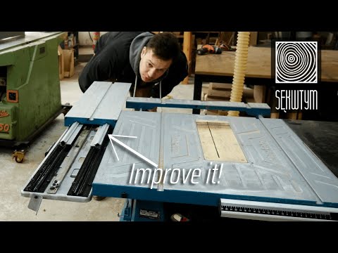 Видео: Как улучшить тележку в настольной пиле Makita mlt100
