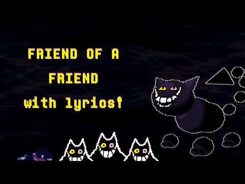 Видео: ДРУГ ДРУГА с текстом песни! | Кавер на фан-трек Deltarune