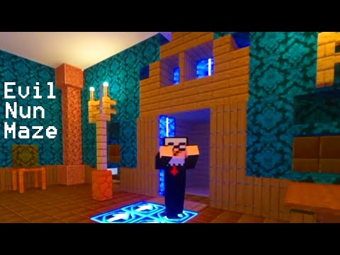 Видео: Проект Лабиринта Монахини в Майнкрафте // Evil Nun Maze in Minecraft