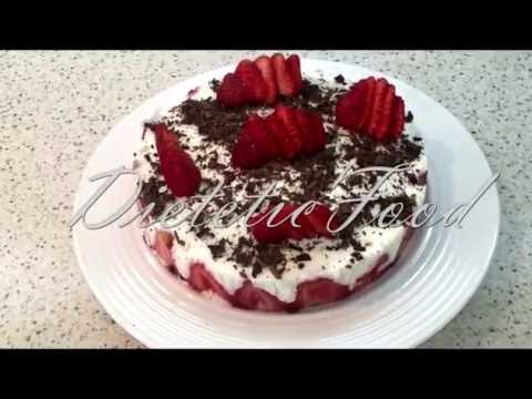 Видео: Диетический торт "Фрезье".  Dietetic cake. ПП торт.
