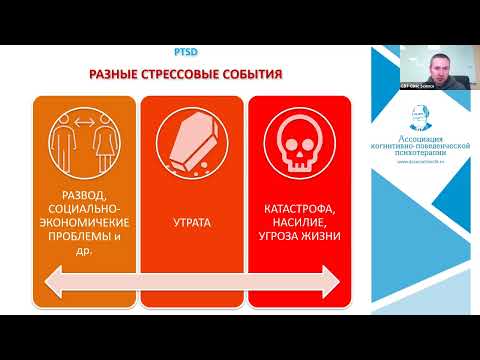 Видео: Семинар Когнитивно-поведенческая психотерапия ПТСР и К-ПТСР | Часть 1 | Каменюкин А.Г.