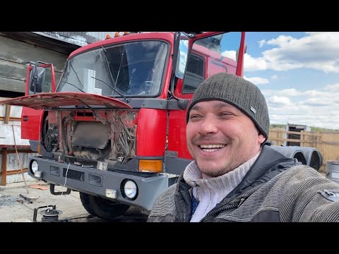 Видео: Колхоз. Татра такого ещё не видела.