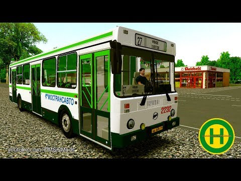 Видео: OMSI 2 Bus Simulator - Щелково (27 Фряново-Хлепетово)
