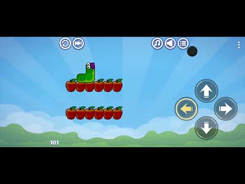 Видео: Прохождение игры Apple worm с 96 по 103 уровень.