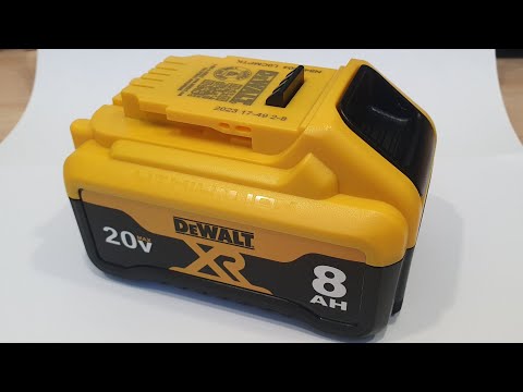 Видео: DeWALT DCB208 8Ah самостоятельная сборка аккумулятора