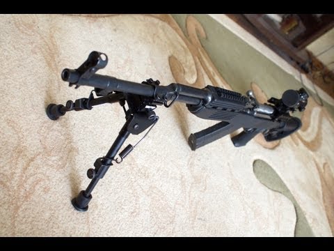 Видео: Сошки Leapers TL-BP78  и СКС (SKS)