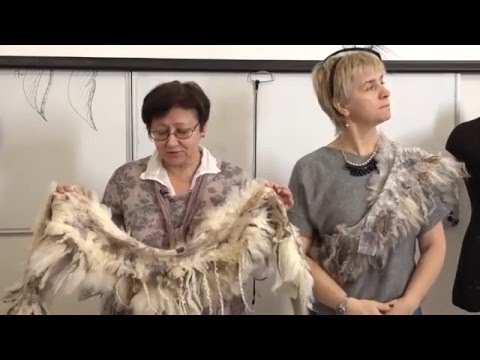 Видео: Т Хохлова о диких шарфах  Выступление на Лаборатории в студии Шкатулочка