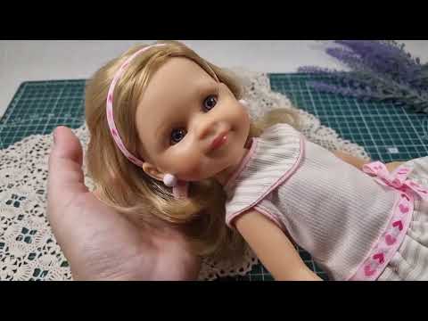 Видео: Paola Reina Паола Рейна  распаковка кукла на старом теле  Арт.04641