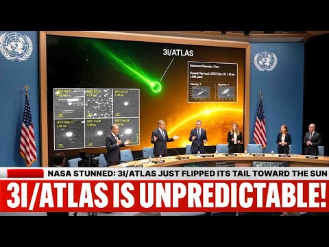 Видео: НАСА ошеломлено: 3I/ATLAS просто развернулся хвостом к Солнцу — это должно быть невозможно