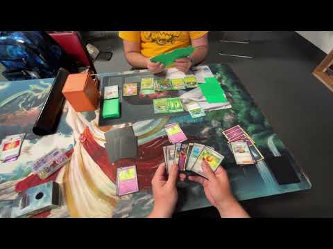 Видео: Pokemon TCG Mega Evolution POV — Mega Gardevoir ex против Mega Venusaur ex