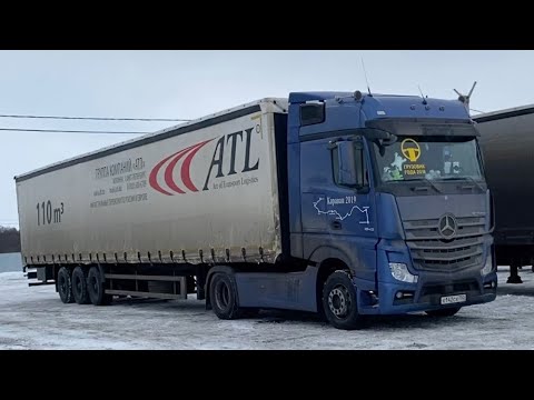 Видео: ЧТО ЭКОНОМНЕЕ ? Mercedes-Benz Actros или КАМАЗ NEO Газодизель ?
