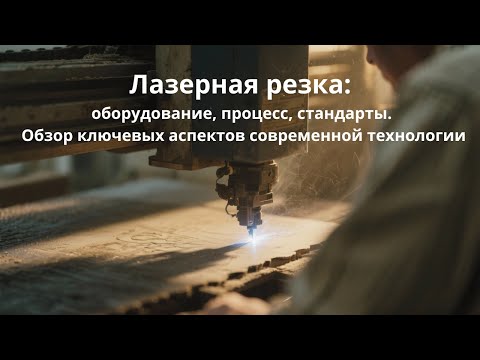 Видео: Лазерная резка: оборудование, процесс, стандарты. Обзор ключевых аспектов современной технологии.