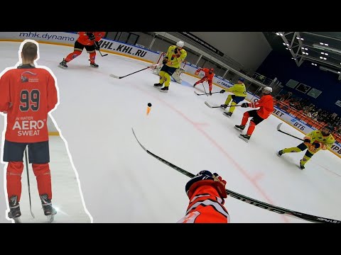 Видео: Хоккей от первого лица  | Студенческая Хоккейная Лига