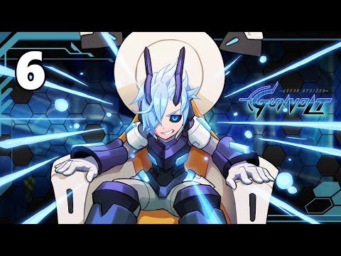 Видео: Azure Striker Gunvolt Прохождение на русском #6 Подводная база