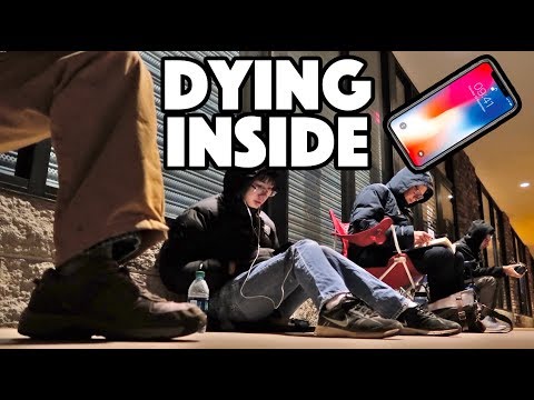 Видео: В ОЧЕРЕДИ ЗА iPhone X