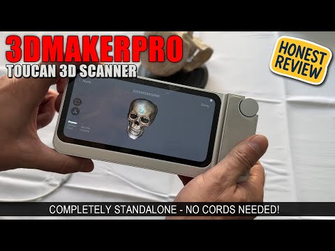 Видео: СОВЕРШЕННО НОВЫЙ! 3D-сканер Toucan от 3DMakerPro [ПОЛНОСТЬЮ АВТОНОМНЫЙ]