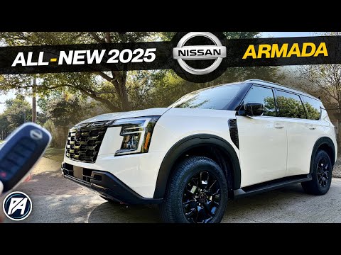 Видео: Обновленный Nissan Armada 2025 года | Новая комплектация PRO-4X!