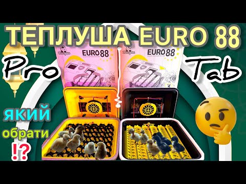 Видео: ЯКИЙ ОБРАТИ⁉️Інкубатор Теплуша EURO 88 Pro/Tab✅огляд