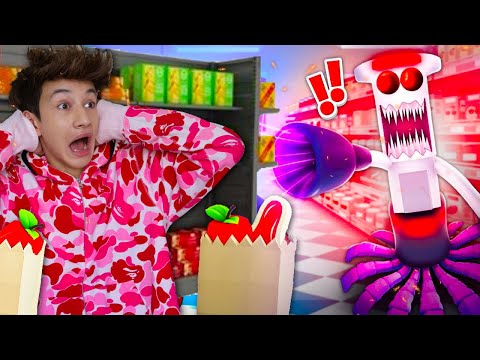 Видео: 24 ЧАСА В СУПЕРМАРКЕТЕ Челлендж ROBLOX PANIK