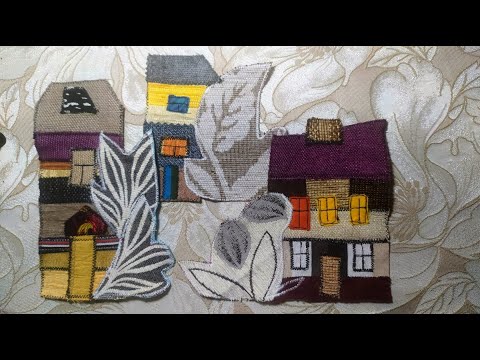 Видео: ЗИМНИЙ вариант Мелочь не выброшу! Из неё сошью ЛОСКУТНЫЕ ДОМИКИ!