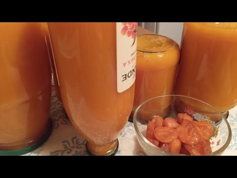 Видео: Тыквенный сок-пюре с курагой. 🎃🍑🍹