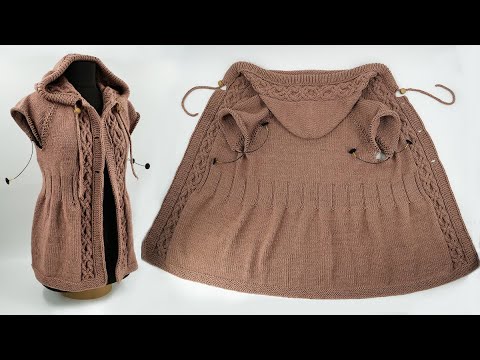 Видео: Кардиган «Арабика» спицами ☕️ часть 3 🧙