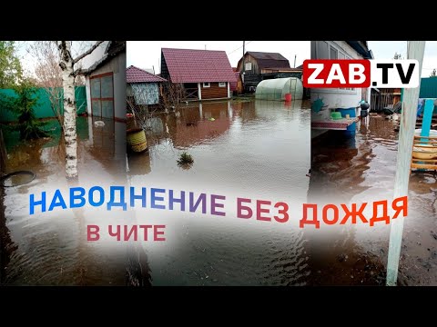 Видео: Пять домов подтопило в посёлке Каштак из-за канавы