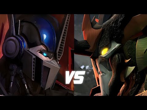 Видео: Оптимус Прайм vs. Предакинг -|- Трансформеры: Прайм