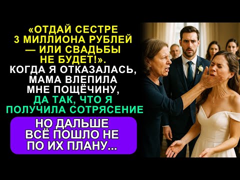 Видео: «Отдай Сестре 3 Миллиона — Или Свадьбы Не Будет!» — А Потом Мама Врезала Мне При Всех...